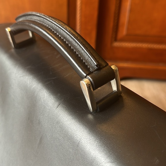 Prada Briefcase In Leather - Picture 6 of 14